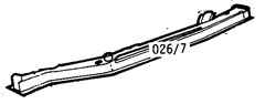 Volkswagen Beetle 1969-1979 Heating Channel 1200/1300 (1969-1985)