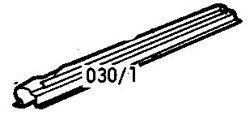 Volkswagen Beetle 1953-1979 Heating Channel Top