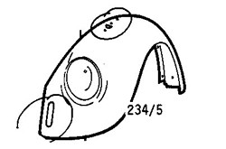 Volkswagen Beetle 1967-1974 Front Wing (1300 & 1500 Models/1967-1974)