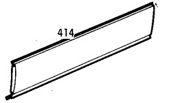 Volkswagen Transporter 79-90 Side Loading Door Skin (Lower)