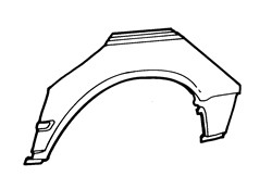 Rear Wheel Arch - LWB - LH