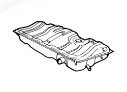 Volkswagen Golf Mk1 1977-1983 Fuel Tank 40L Petrol/Diesel 1.5 / 1.6 / 1.8 Injection Models