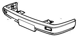 Front Bumper - Without Moulding