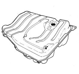 Volkswagon Golf 1983-1991 Fuel Tank (1989-1993)