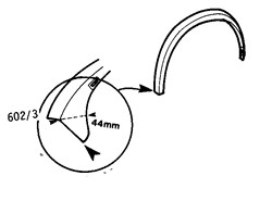 Arch Flare - Plastic LH