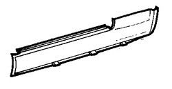 Volkswagen Polo 1976-1981 3 Dr Sill (Full)