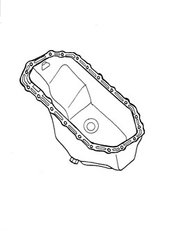 Engine Sump Pan - Steel 1.0l