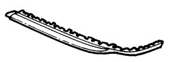 Volkswagen Passat 1988-1993 Front Bumper Spoiler