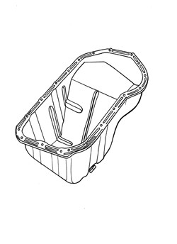 Engine Sump Pan - 1.6/1.9