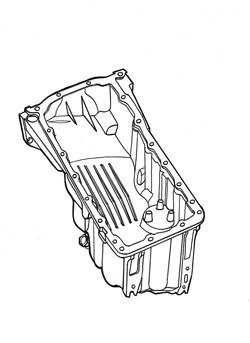 Engine Sump Pan - 1.9/2.0