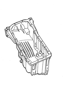 Engine Sump Pan 1.9D/2.0 P