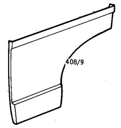 Volkswagen LT 1975-1996 Door Skin (Front/Lower)