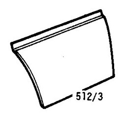 Volkswagen LT 1975-1996 Rear Wheel Arch Extension