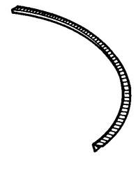 Univ. Wheel Arch 20 X 125 Wheel Arch (Universal/20mm x 1250mm)