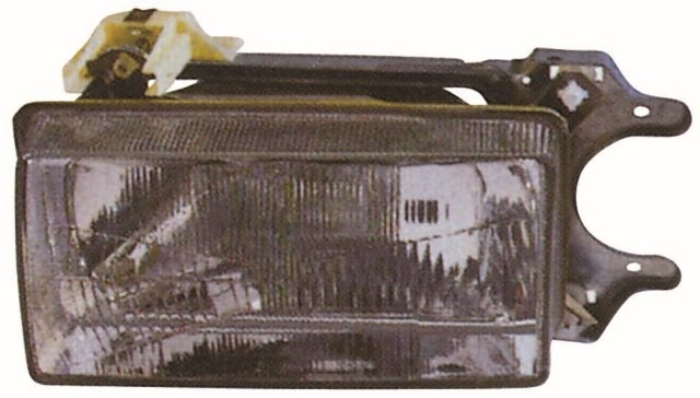 Headlamp Halogen Chrome RH