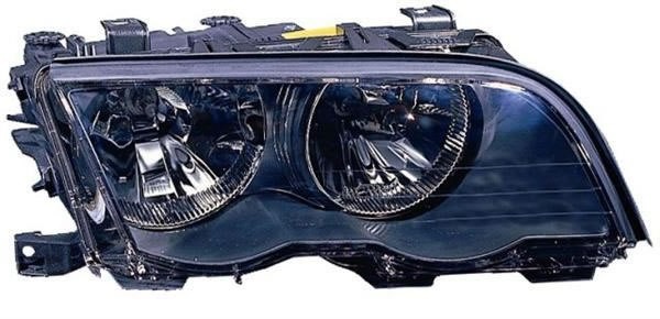 H/Lamp Halogen - Black - RH