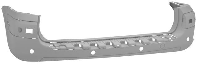 Rear Bumper With Sensor