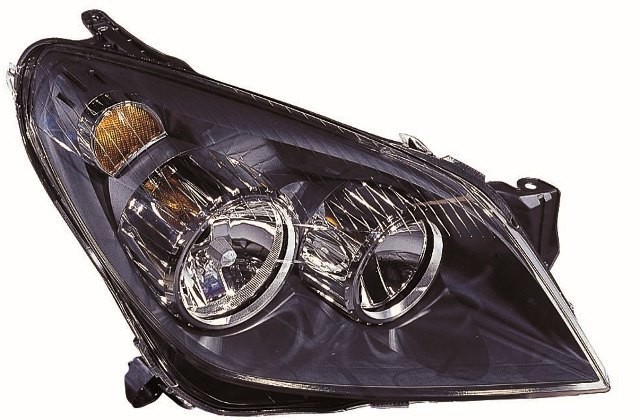 Headlamp Halogen Type - Black