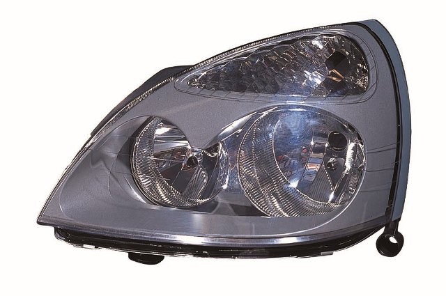 Headlamp - Halogen - Grey - LH