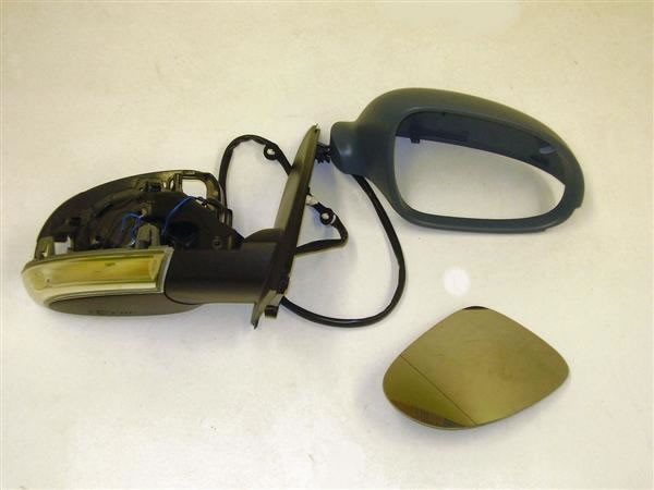 Volkswagen golf mk5 2004-2008 Door Mirror Electric Heated Manual Fold Type With Primed Cover