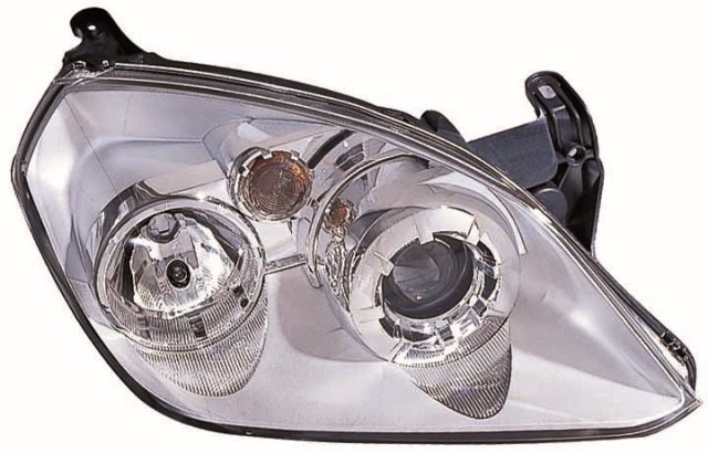 Vauxhall Tigra 2004-2009 Headlamp (With Ridged Surround)