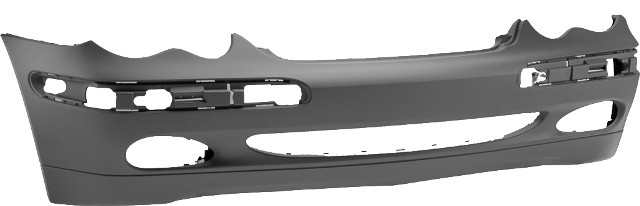 Front Bumper Without Headlamp Wash