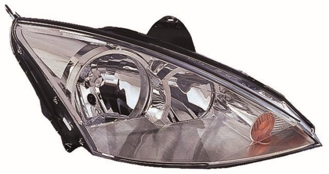 Headlamp Halogen Chrome Type R/H