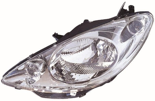 Peugeot 1007 2005-2008 Headlamp - Chrome