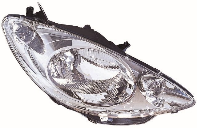 Peugeot 1007 2005-2008 Headlamp - Chrome