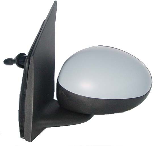 Door Mirror Manual Type With Primed Cover L/H