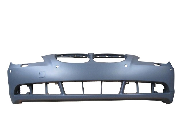 BMW 5 Series 2003-2007 (E60/E61) Front Bumper With Sensor Holes - Primed (Not M5 or M-Sport Models)