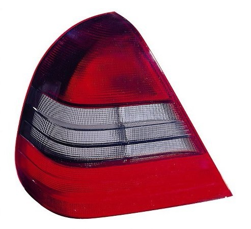 Mercedes C-Class Saloon 98-01 Rear Lamp - Red/Smoked (1998-2001)
