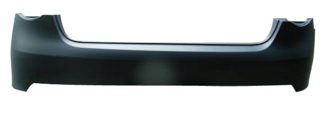 Volkswagen Jetta 2006-2010 Rear Bumper (Upper/No Sensor Holes)