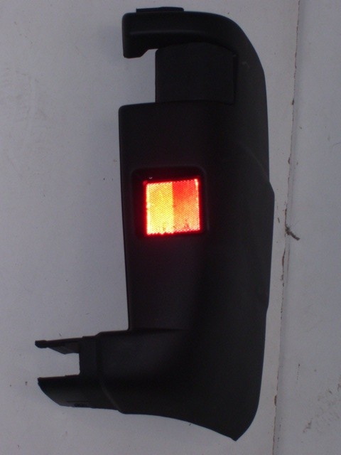 Rear Bumper End Cap Black RH