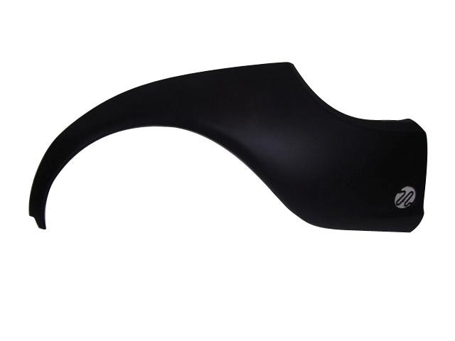 Rear Bumper End Cap Black Clip On Type