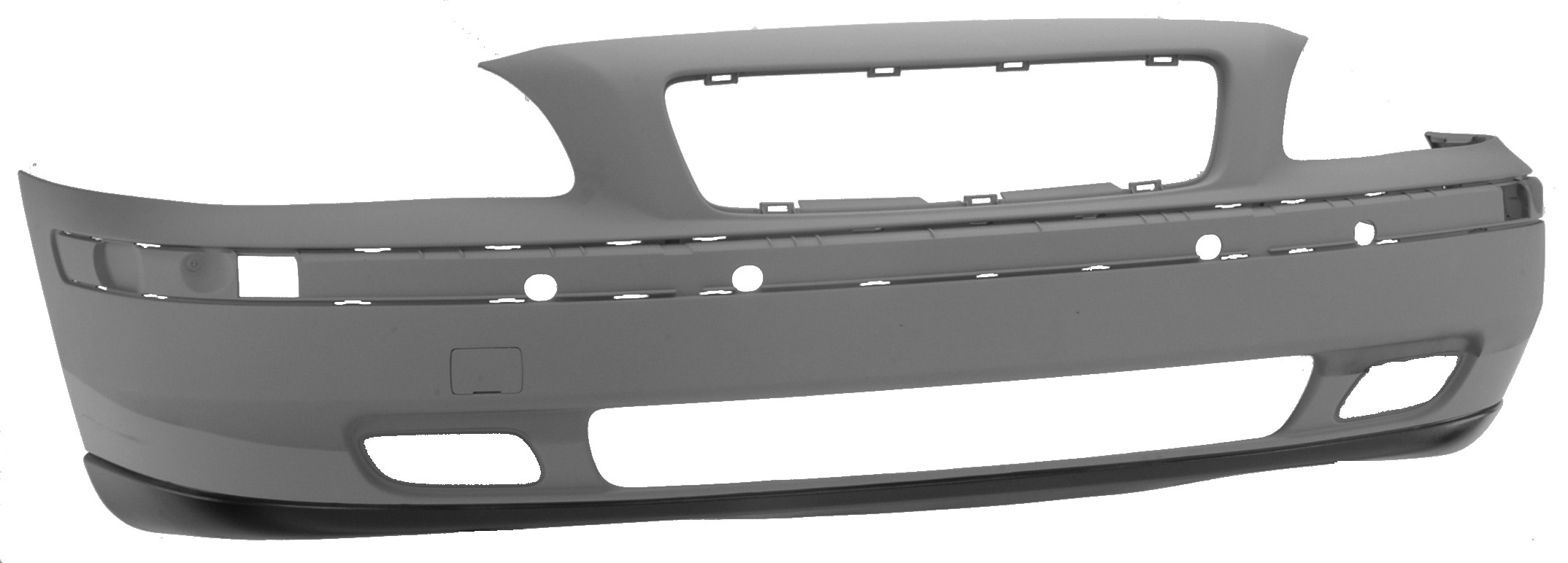 Volvo V70 2000-2004 Front Bumper (With Lamp Holes/No Wash Jet Holes)