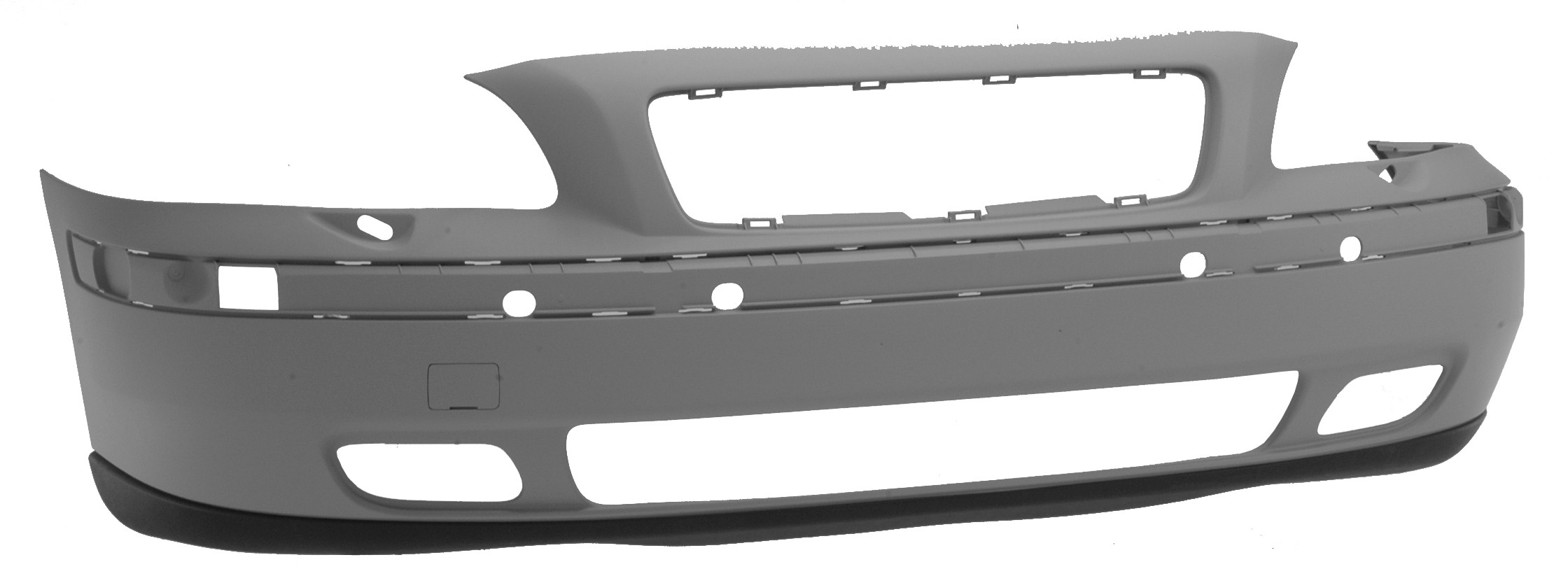 Volvo V70 2000-2004 Front Bumper (With Lamp Holes/With Wash Jet Holes)