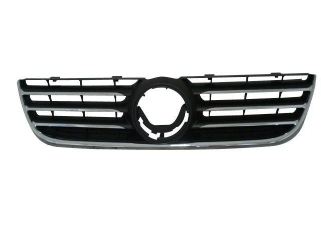 Front Grille With Chrome Trim