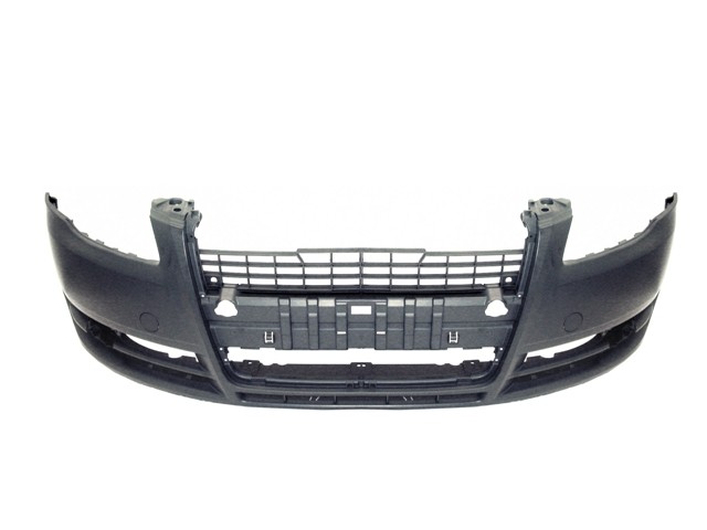 Audi A4 2005-2008 Front Bumper No Wash Jet or Sensor Holes - Primed (Not S Line Models)