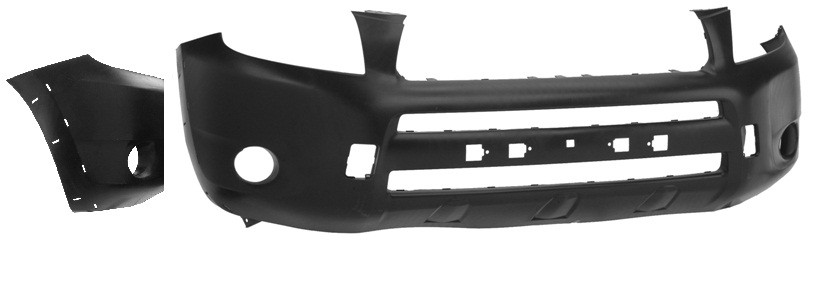 Toyota RAV 4 2006-2009 Front Bumper (With Wing Extensions)