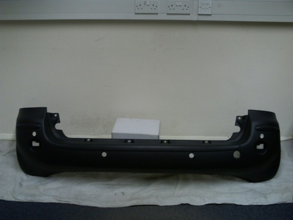 Fiat Multipla 1999-2004 Rear Bumper (With Sensor Holes)