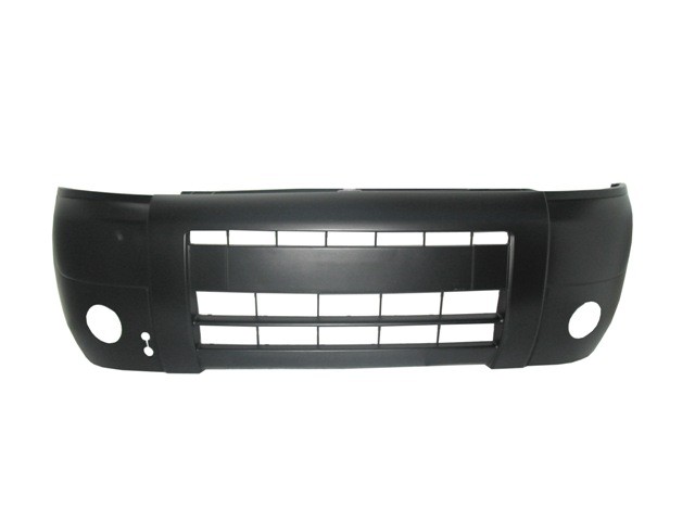 Citroen Berlingo / Peugeot Partner 2002-2008 Front Bumper With Lamp Holes - No Wash Jet Holes - Black