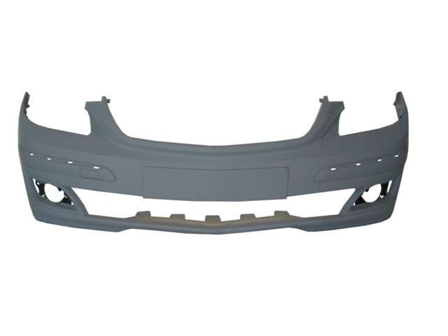 Mercedes B-Class 2005-2008 Front Bumper (No Sensor Holes/With Moulding Holes/Halogen Lighting)