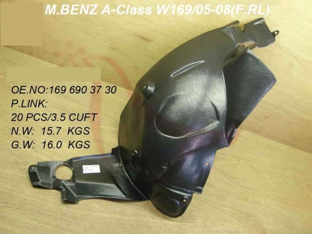 Ft Wing S/Guard - Rr Part - LH