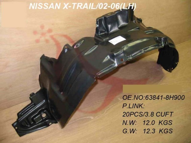Nissan X-Trail 2001-2007 Front Wing Splashguard