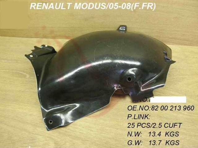 Ft Wing Splashguard Ft Part RH