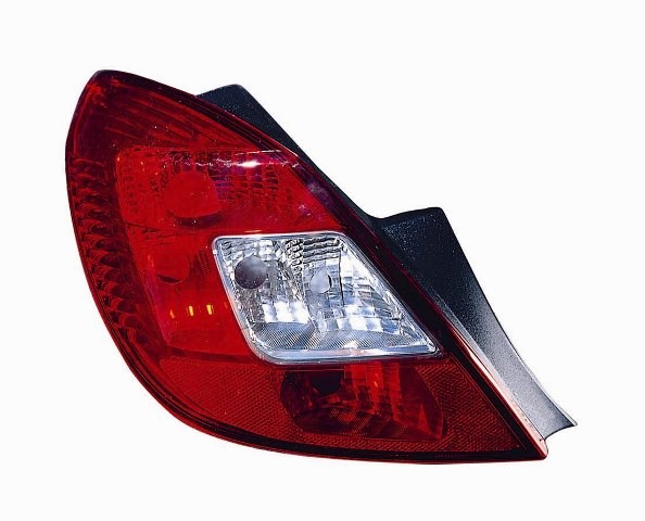 Vauxhall Corsa D 2006-2011 Rear Lamp Red & Clear
