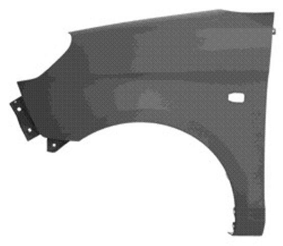 Kia Picanto 2007-2011 Front Wing - With Repeater Lamp - No Sill Moulding Hole
