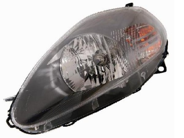 Headlamp - Black - 8 Pin - LH