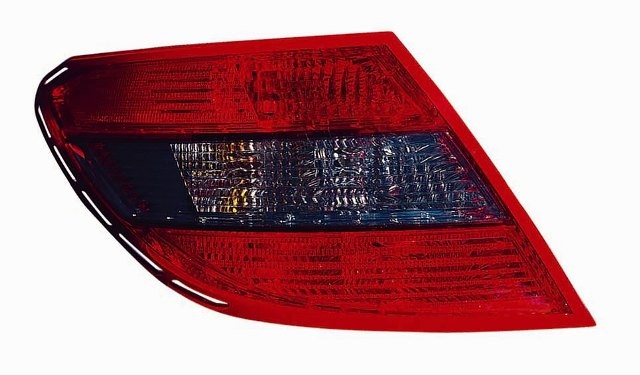 Mercedes C-Class 2007- Saloon Rear Lamp (Red & Smoked/Not LED Type)